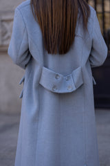 Sahoco Long Coat in Premium Wool Sahoco