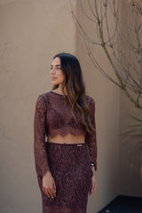 Sparkly Lace Top Sahoco