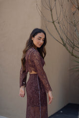 Sparkly Lace Top Sahoco