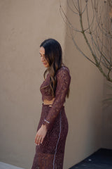 Sparkly Lace Top Sahoco