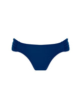 Lisos Ruched Mid-Side Bikini Bottom CIA. Marítima