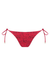 Paysage Printed Towel-Textured Tie-Side Bikini Bottom CIA. Marítima