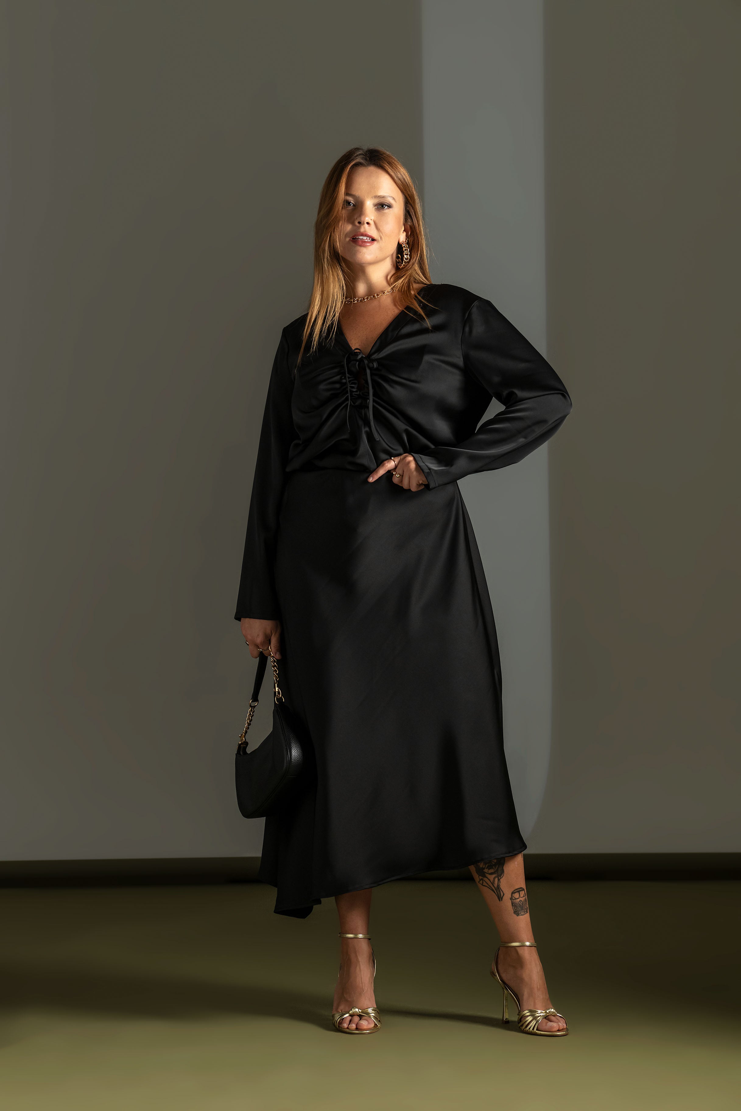 Satin Skirt Quattro Venti