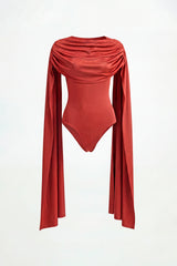Off-Shoulder Illusion Bodysuit Sahoco
