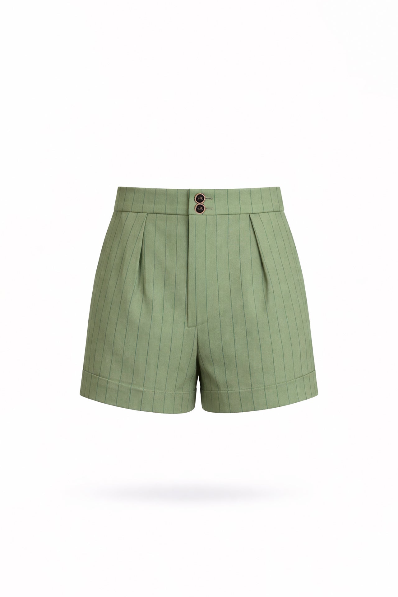 Pinstripe Tailored Shorts Sahoco