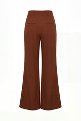 Belted Wide-Leg Tailored Trousers Sahoco