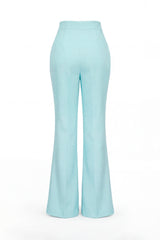 High-Waisted Flare Trousers Sahoco