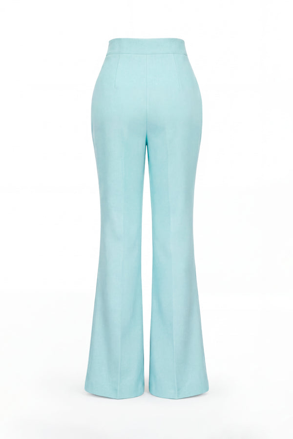 High-Waisted Flare Trousers Sahoco