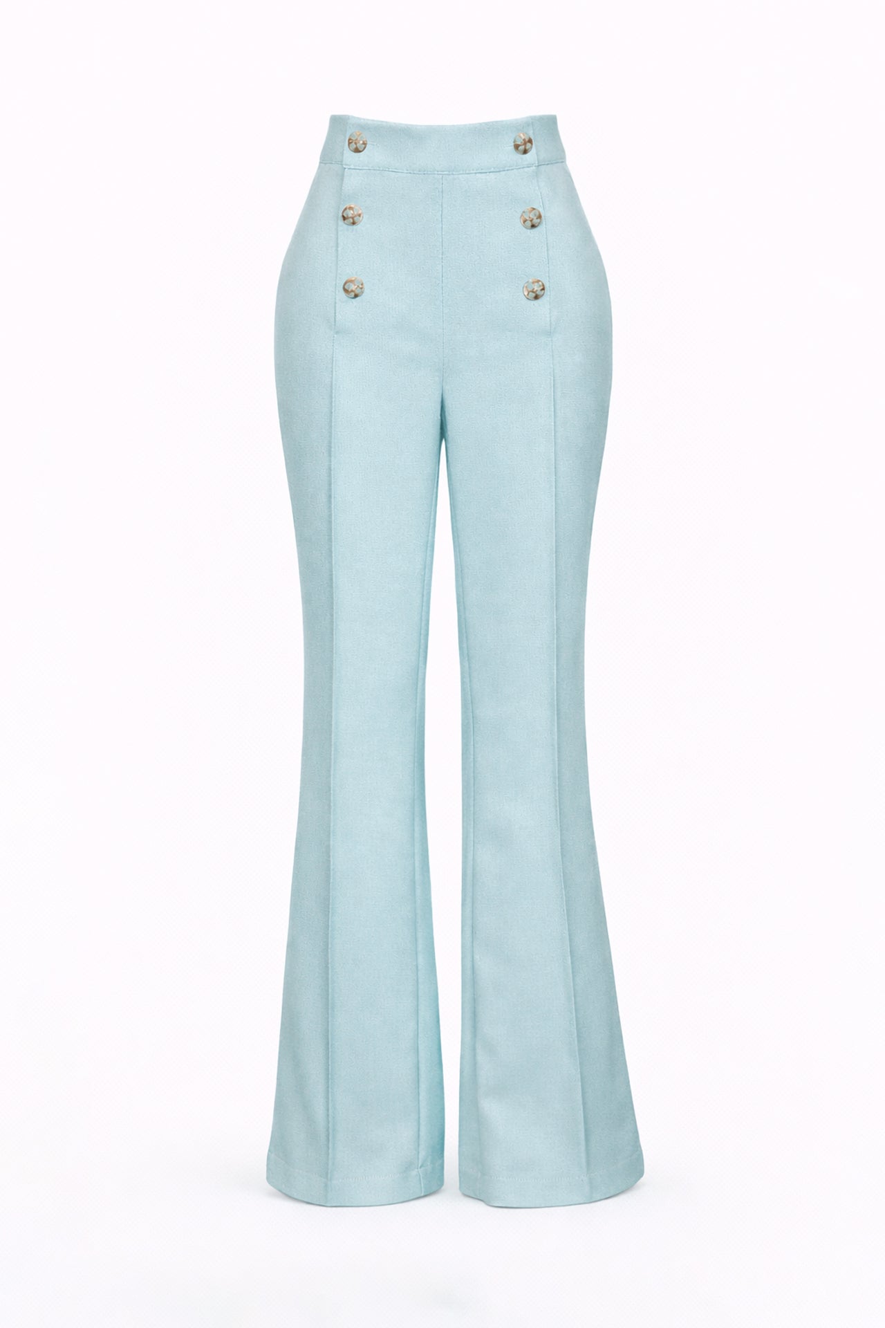 High-Waisted Flare Trousers Sahoco