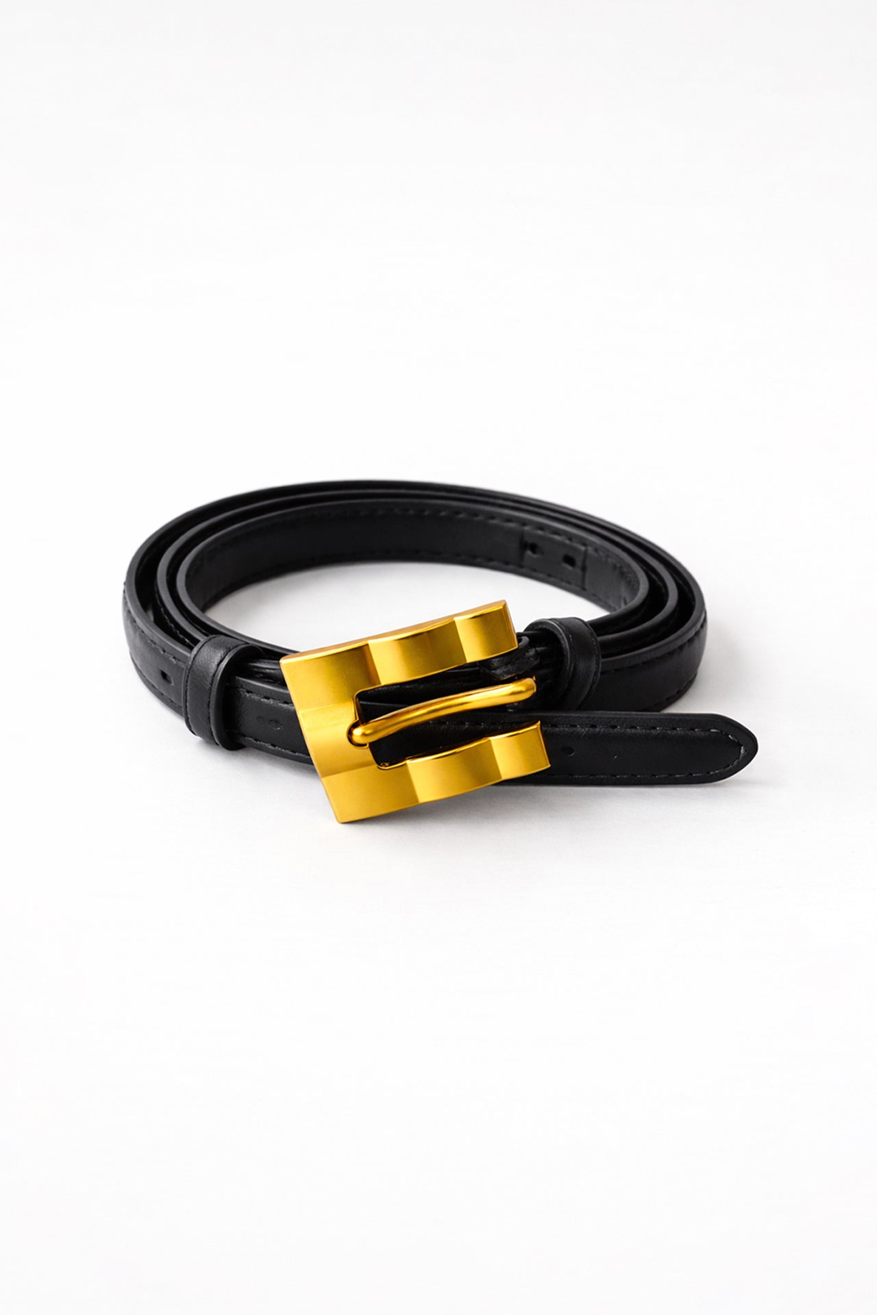 Geometric Rectangular Buckle Belt Sahoco