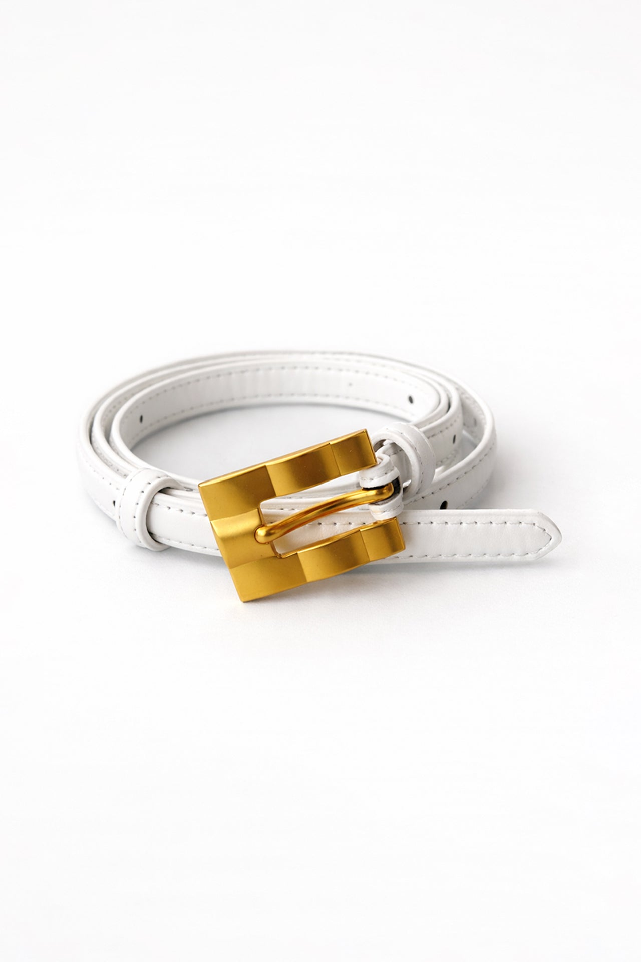 Geometric Rectangular Buckle Belt Sahoco