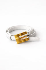 Geometric Rectangular Buckle Belt Sahoco