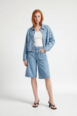 Oversized Denim Jacket Sahoco