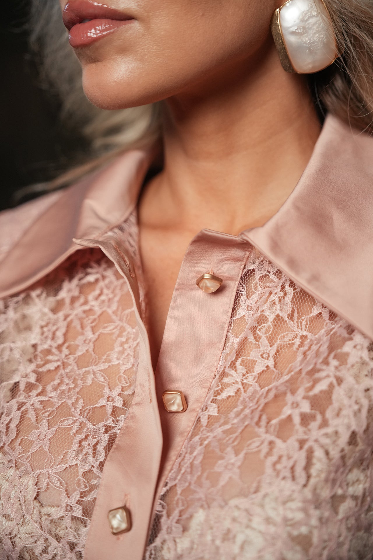 Romantic Lace Blouse Sahoco