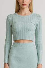 2-in-1 Layered Crop Top Sahoco