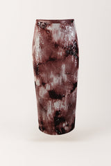 Sequined Midi Pencil Skirt Sahoco