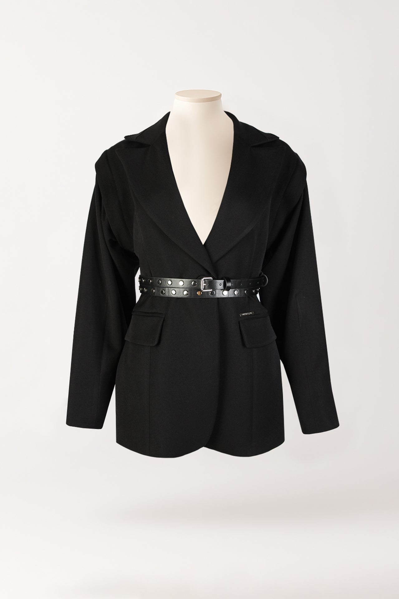 Structured Blazer with Detachable Sleeves Sahoco