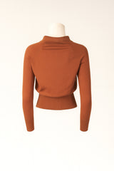 Cardigan de malha fina com botões decorativos Sahoco