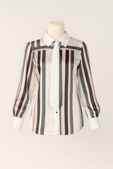 Striped Shirt and Tie Set Sahoco