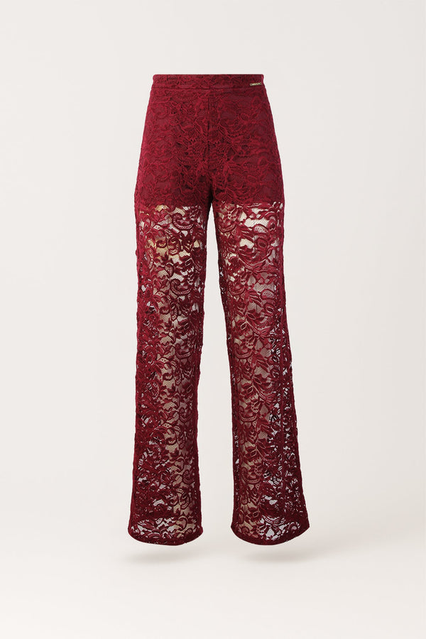 Lined Lace Trousers Sahoco