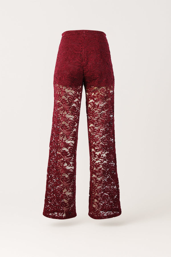 Lined Lace Trousers Sahoco