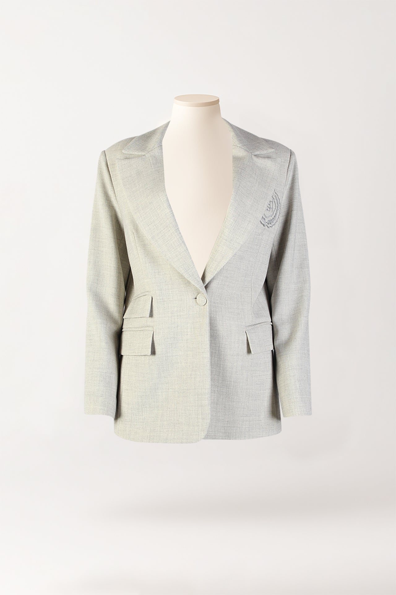 Blazer feito à medida com emblema SH Sahoco