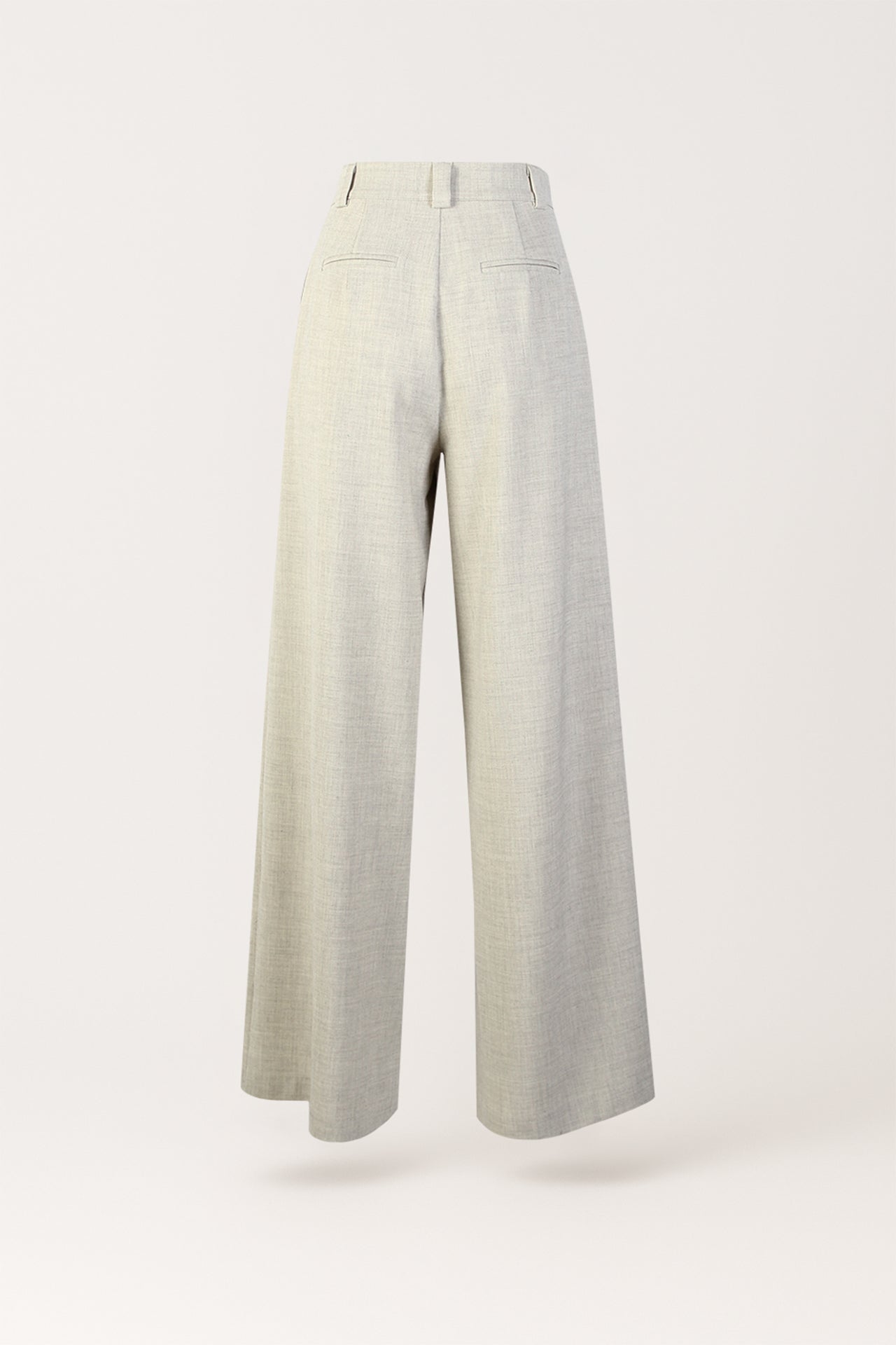 Calças de alfaiataria com pregas e pernas largas Sahoco