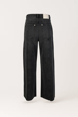 Calças de ganga de cintura alta e pernas largas Sahoco