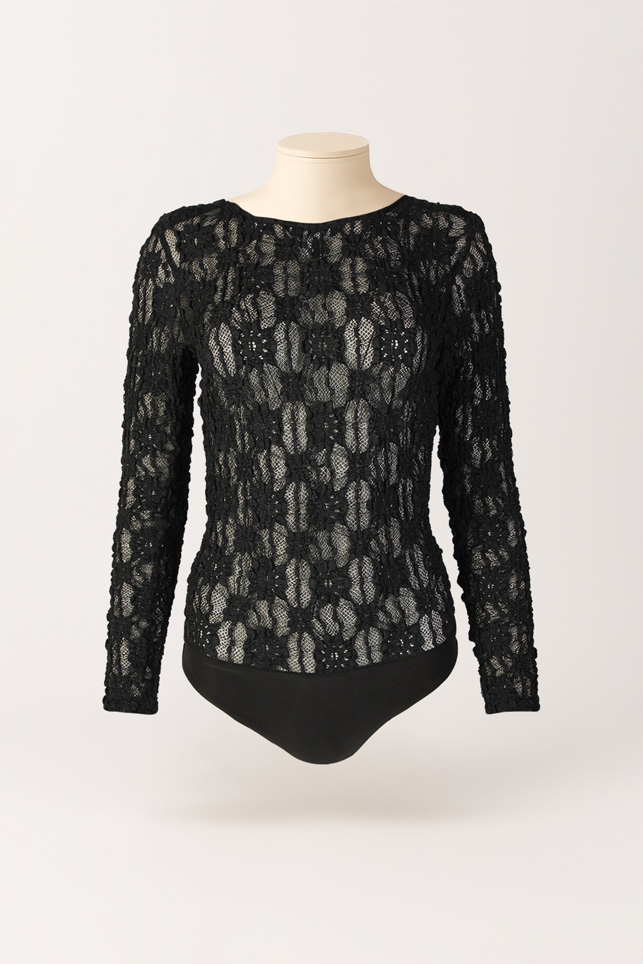 Long Sleeve Lace Bodysuit Sahoco