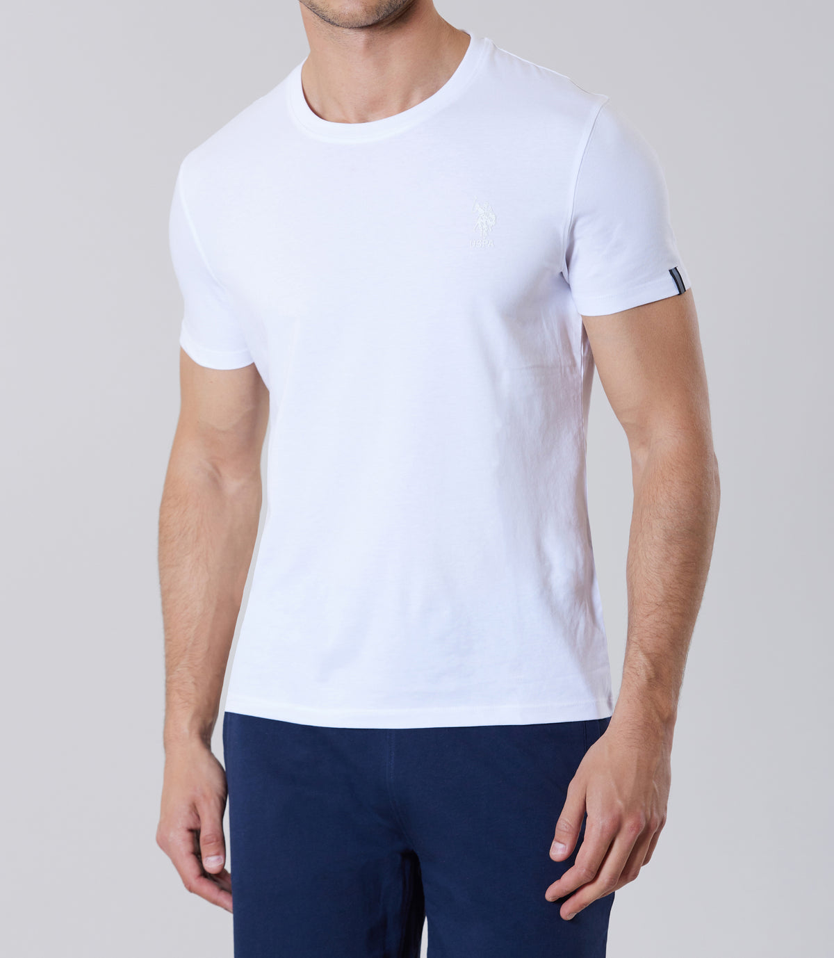 Embossed Textured T-Shirt U.S. Polo Assn.