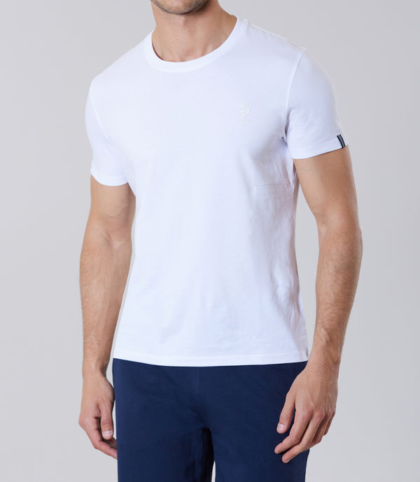 Embossed Textured T-Shirt U.S. Polo Assn.