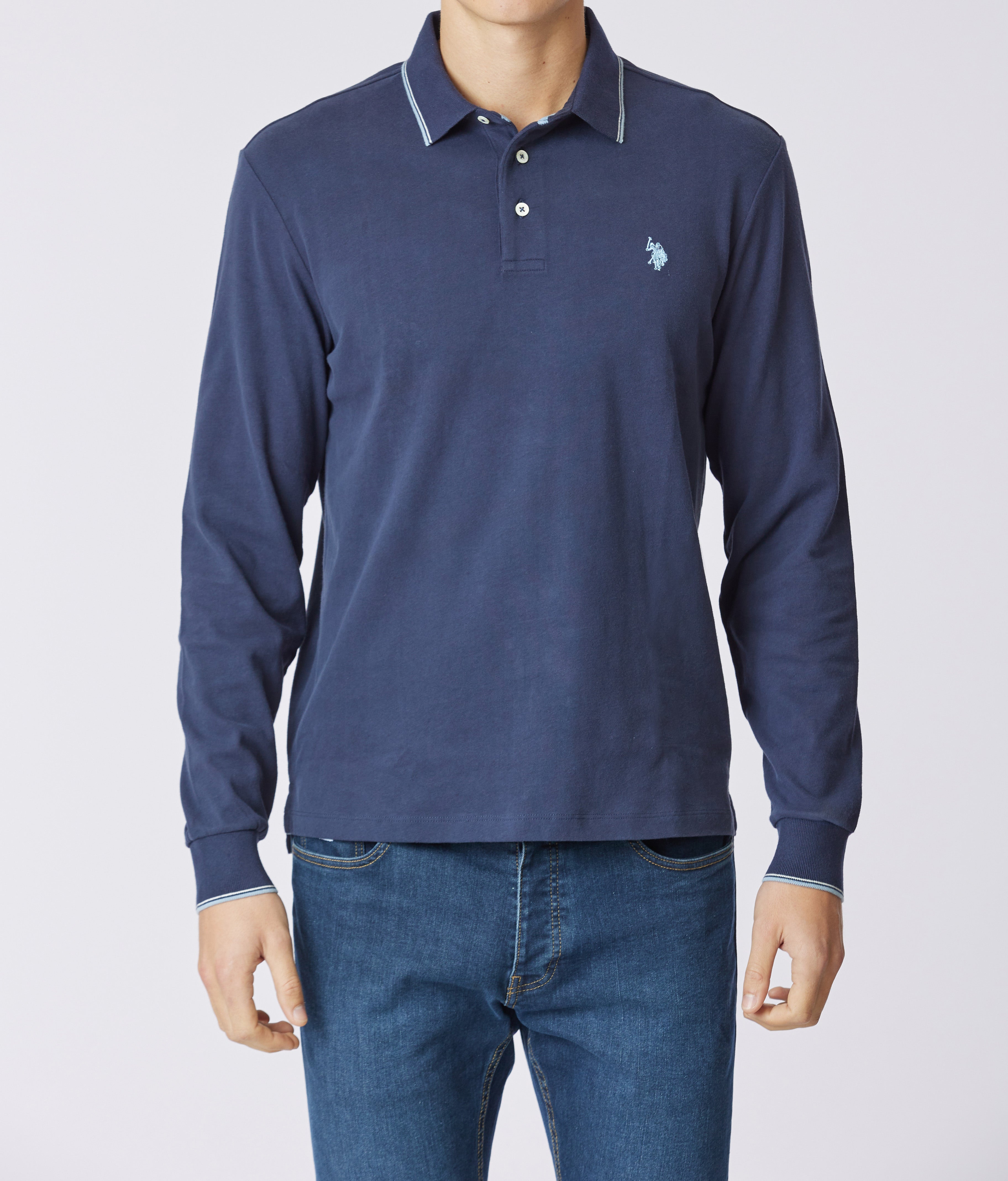 Long Sleeve Polo Men´s U.S. Polo Assm.