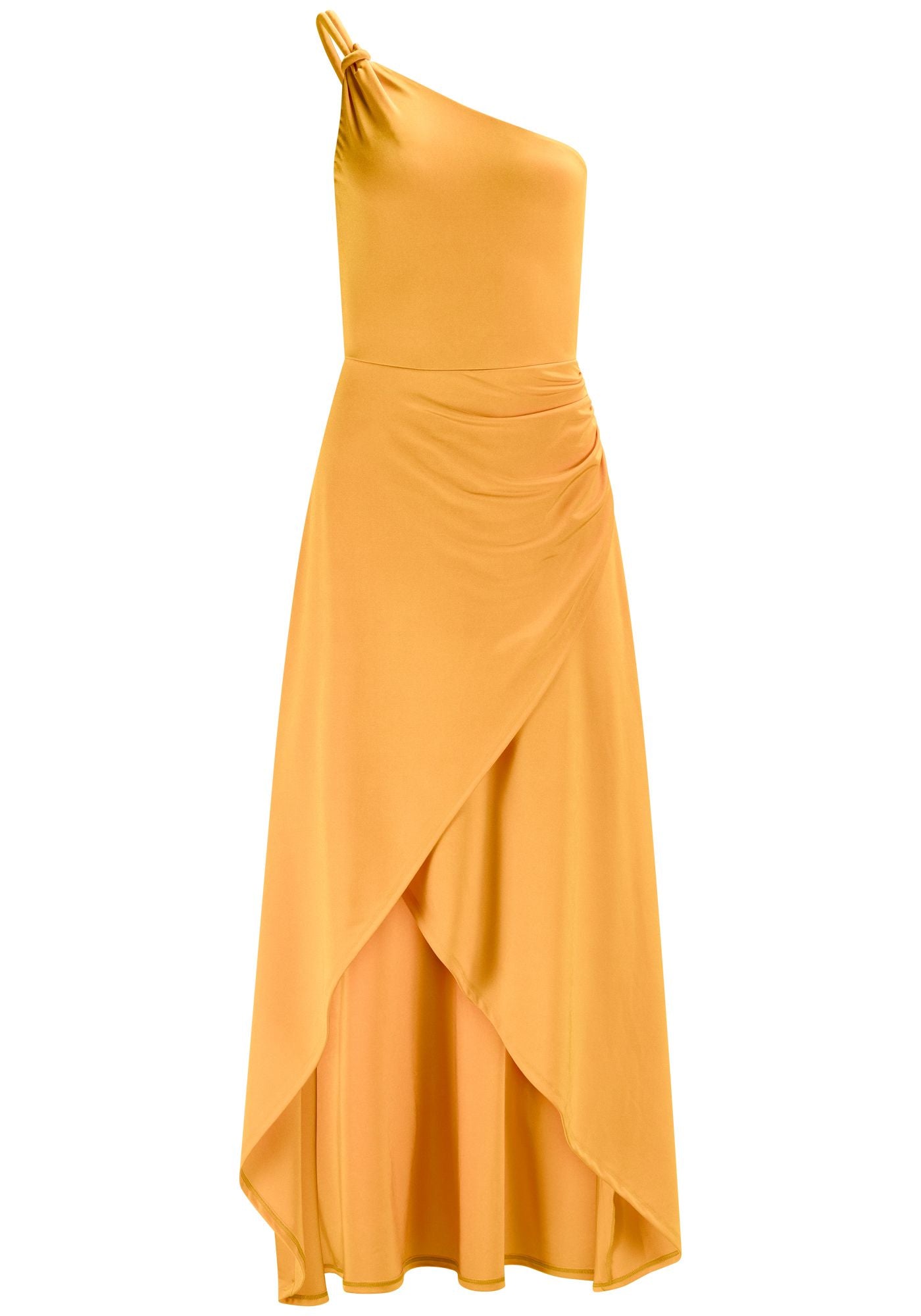 Vestido com fenda trespassada Lez a Lez