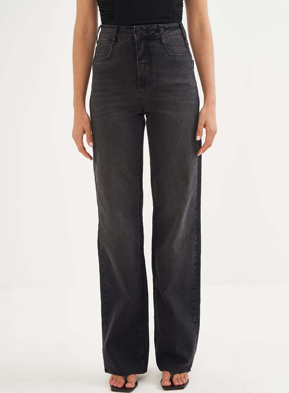 Berlim Stretch Wide Leg Jeans Colcci