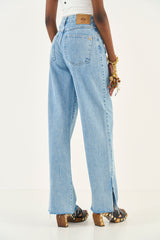 Juliette Raw Hem Wide-Leg Jeans Colcci
