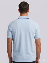 Signature Stripe Rib Tipped Trim Polo Shirt U.S. Polo Assn.