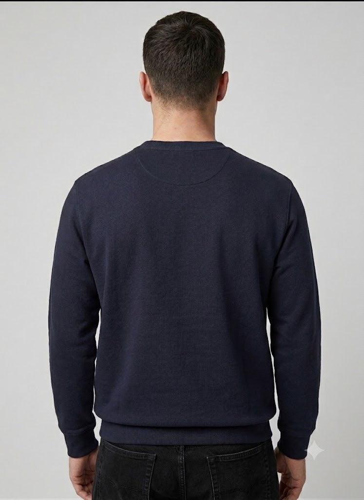 Mens Cotton Crew Neck Jumper U.S. Polo Assn.