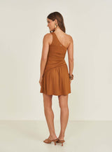 One-Shoulder Slim Mini Dress Colcci