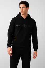 Mens Rider Brush Back Hoodie U.S. Polo Assm.