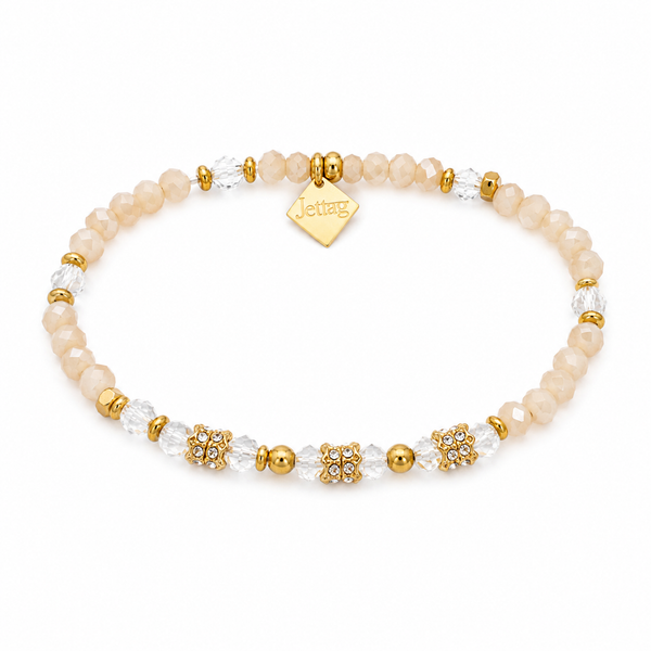 Beaded Elastic Stretch Bracelet Jetlag