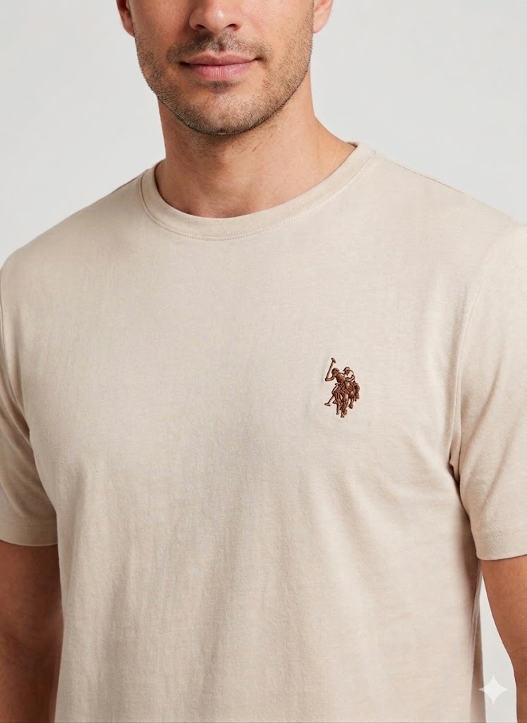 Solid Crew Neck T-Shirt U.S. Polo Assn.