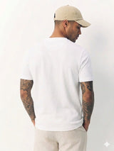 White Regular Fit Premium Signature T-Shirt U.S. Polo Assn.