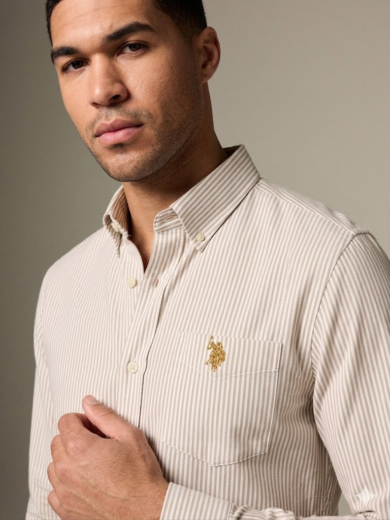 Striped Regular Fit Shirt U.S. Polo Assn.