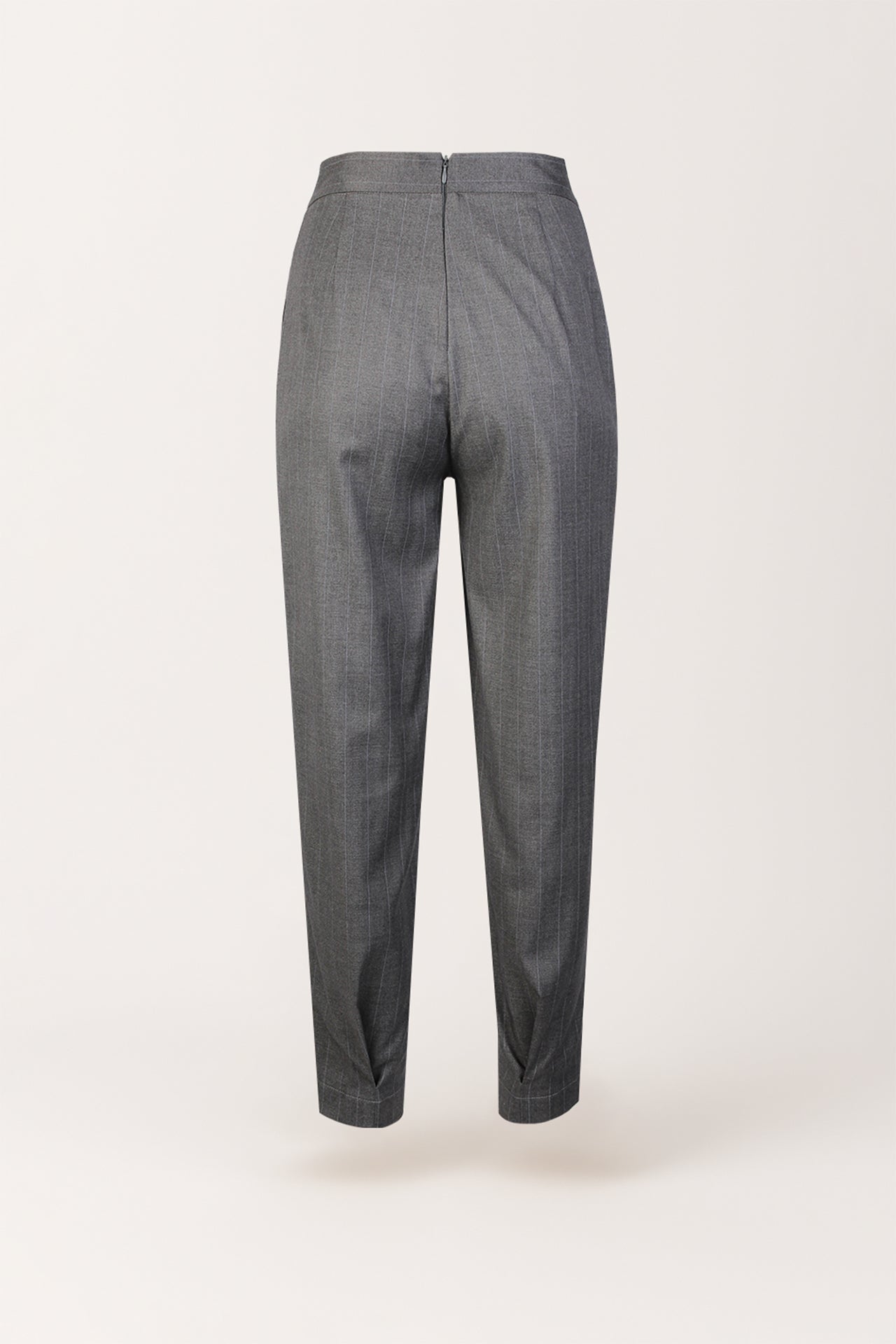 Tapered Tailored Trousers with Side Buckle Sahoco