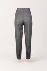 Tapered Tailored Trousers with Side Buckle Sahoco