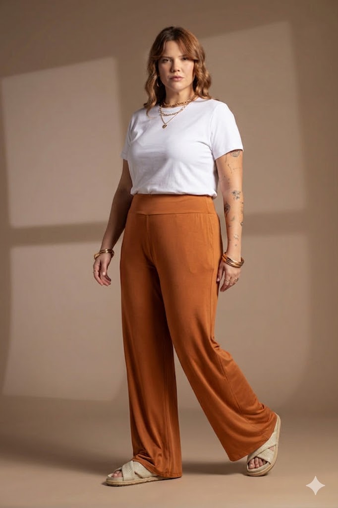 Wide-Leg Trousers Quattro Venti
