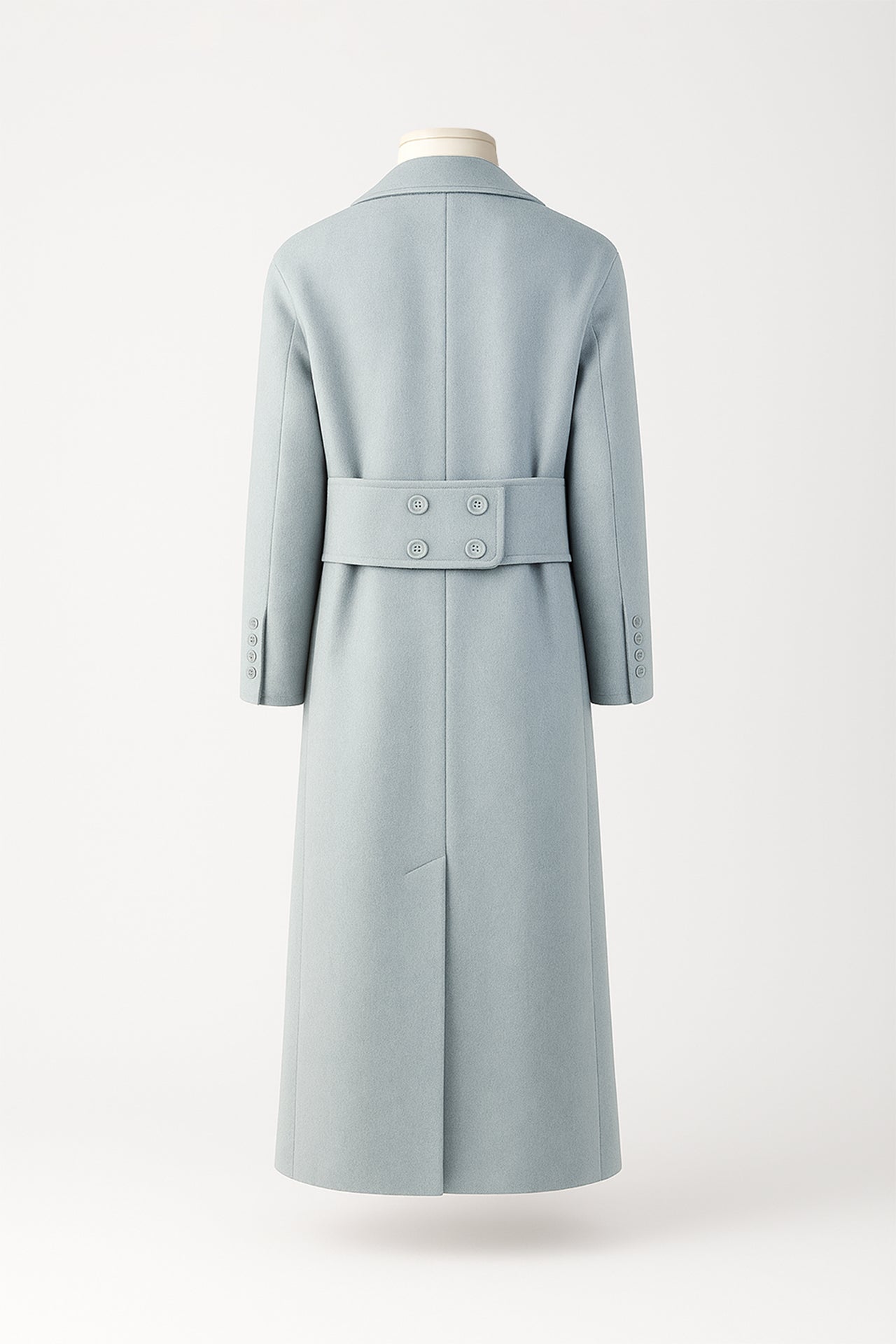 Sahoco Long Coat in Premium Wool Sahoco
