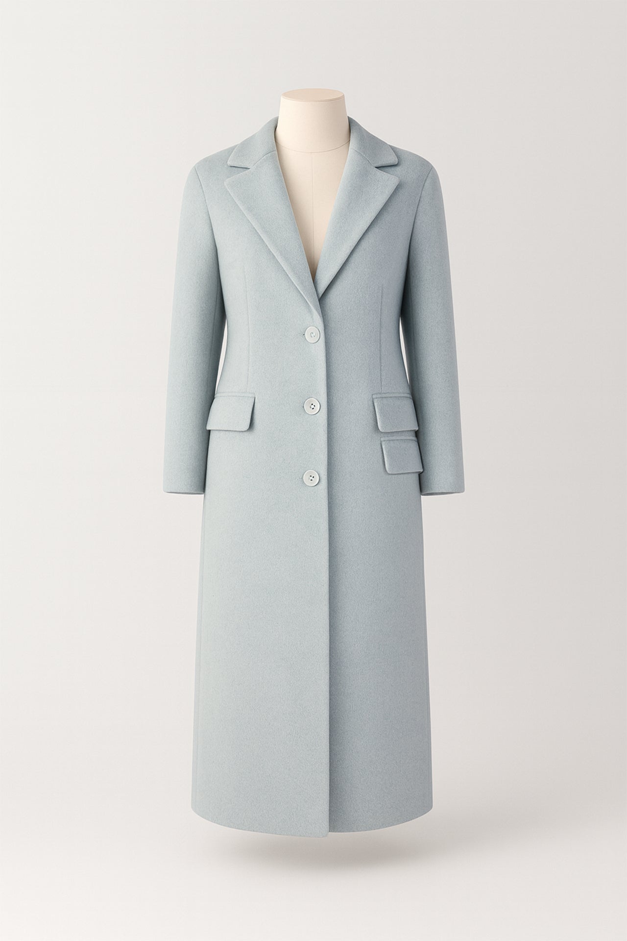 Sahoco Long Coat in Premium Wool Sahoco