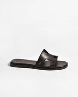 Leather Slide Sandals Ruika