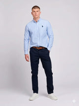 Men's 100% Cotton Peached Oxford Shirt U.S. Polo Assn.